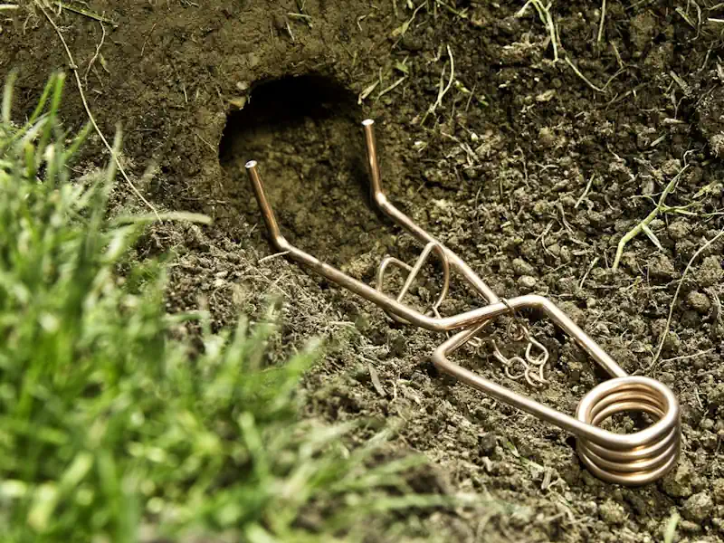 Pièges mécaniques à taupes utilisés par notre taupier à Bournand